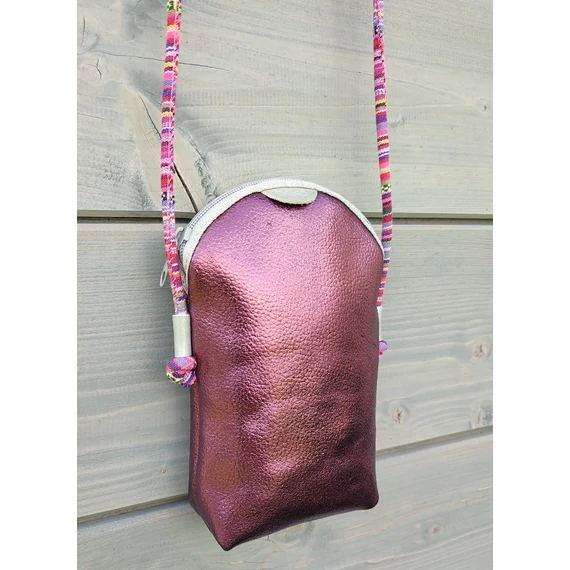 Mini Bag, Metál padlizsán