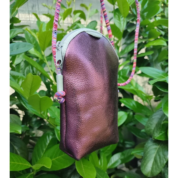 Mini Bag, Metál padlizsán